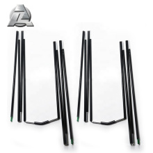 high quality adjustable folding lightweight anodized aluminum tent poles